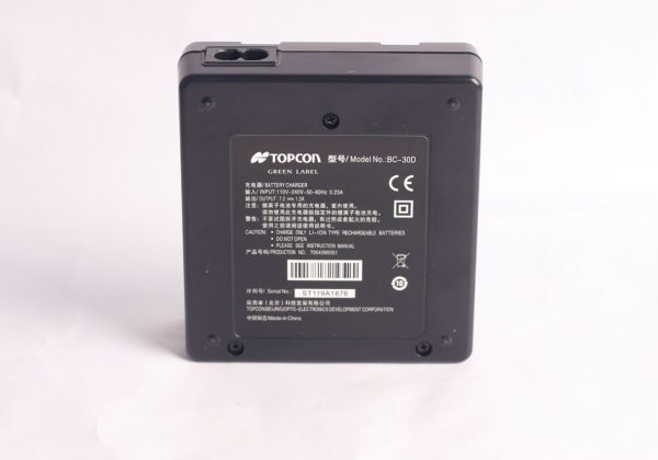 BC-30D DUAL Charger For TOPCON BT-62Q BT-65Q BT-66Q Battery