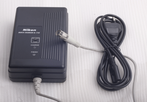 Q-75E charger for Nikon BC-65 /BC-80 battery total stations