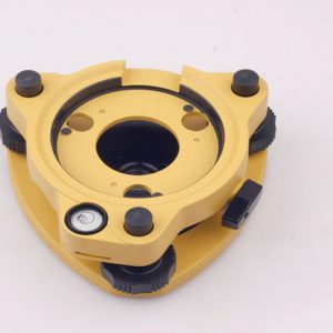 Three-Jaw Yellow Tribrach W/Out Optical Plummet For Total Stations Surveying