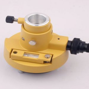 Three-Jaw Yellow Tribrach Adapter W/Optical Plummet Total Stations