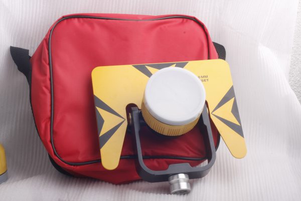 Single Prism With Soft Bag For Sokkia Topcon Pentax Total Stations - Image 2
